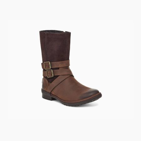 UGG Lorna - Boots Dame - Brune (NO-D766)